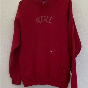 90s Nike hoodie; size m